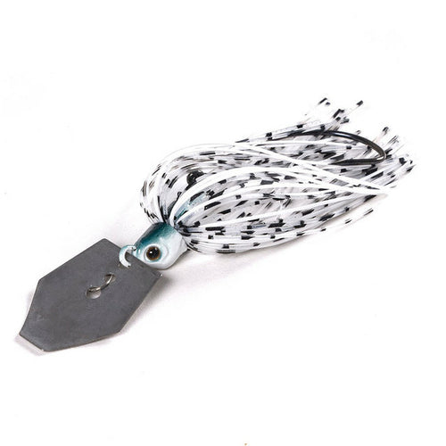 1pcs Fishing Lures 100mm 11g Blade Metal Bait With Rubber Skirt