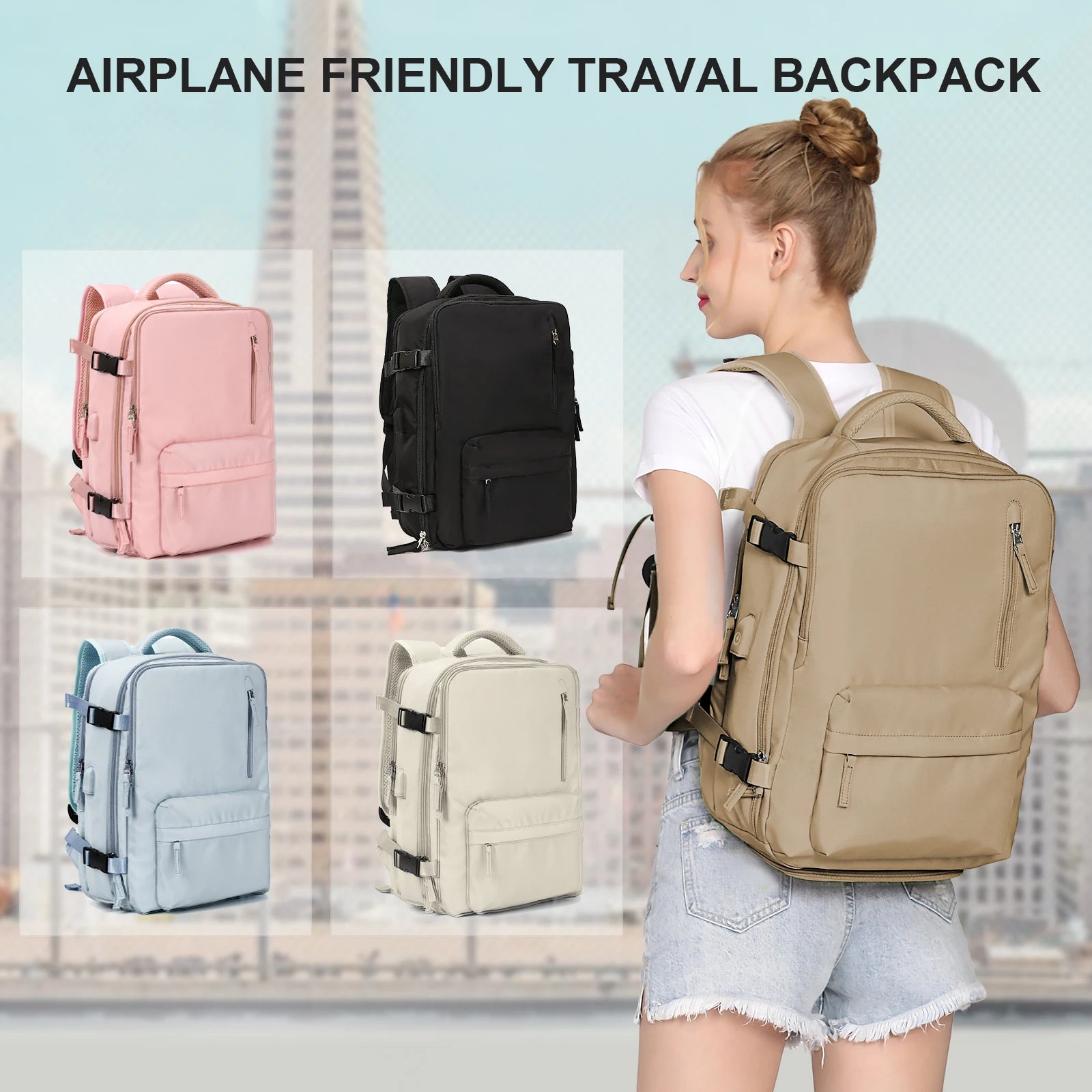 Backpack 40x30x20 Airplane, Ryanair Cabin Hand Luggage Backpack,