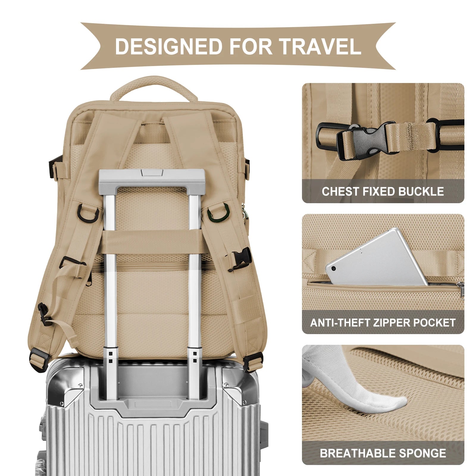 Backpack 40x30x20 Airplane, Ryanair Cabin Hand Luggage Backpack,