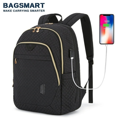 Bagsmart Women's Backpack Anti-theft Large Waterproof College