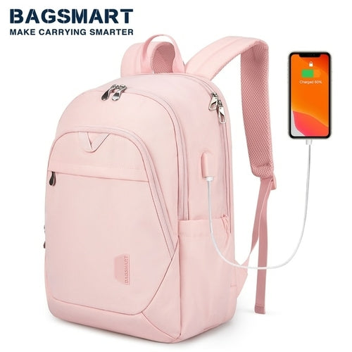 Bagsmart Women's Backpack Anti-theft Large Waterproof College