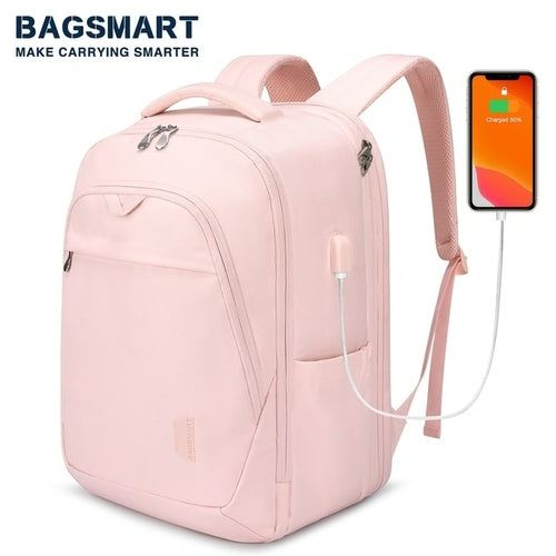 Bagsmart Women's Backpack Anti-theft Large Waterproof College