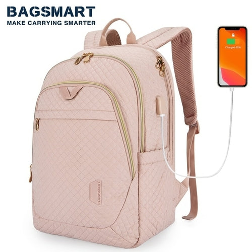 Bagsmart Women's Backpack Anti-theft Large Waterproof College