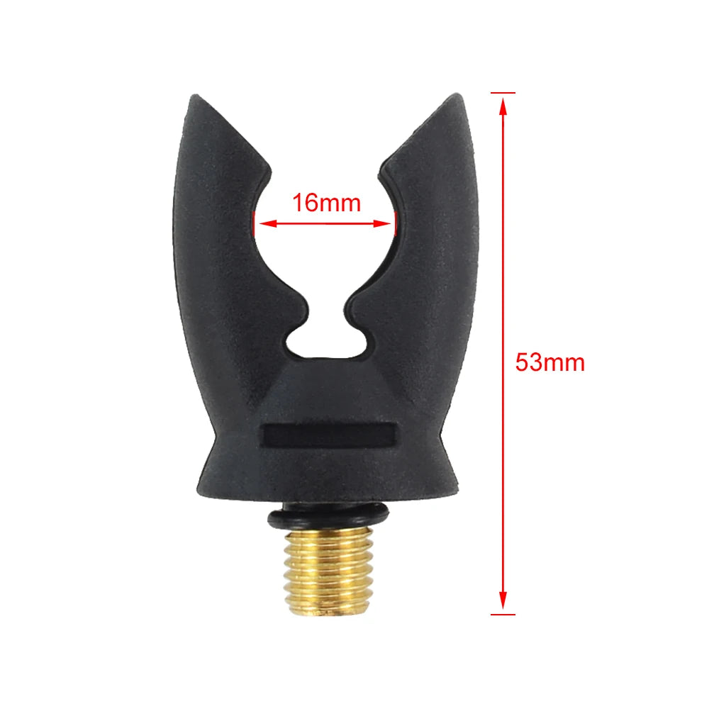 3 x Carp Fishing Rod Rest Head Rubber Gripper for Fishing Alarm and
