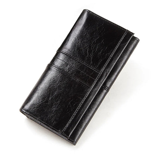 Women's Clutch Bag Genuine Leather Wallets Fashion Female Cell Phone