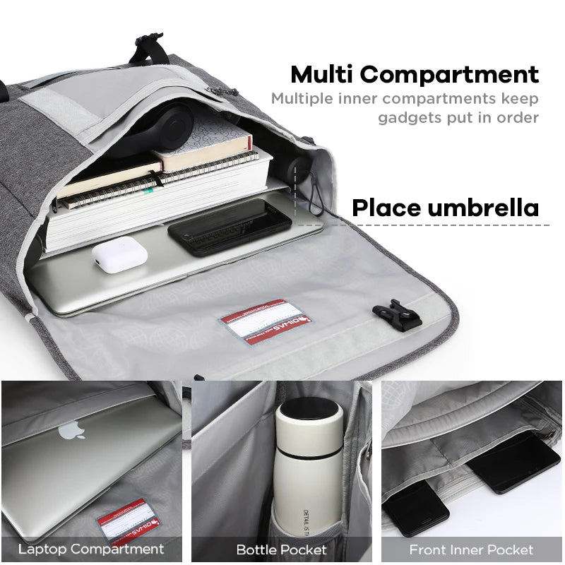 OIWAS 15 Inch Laptop Men Messenger Bag Fashion Travel Sling Shoulder