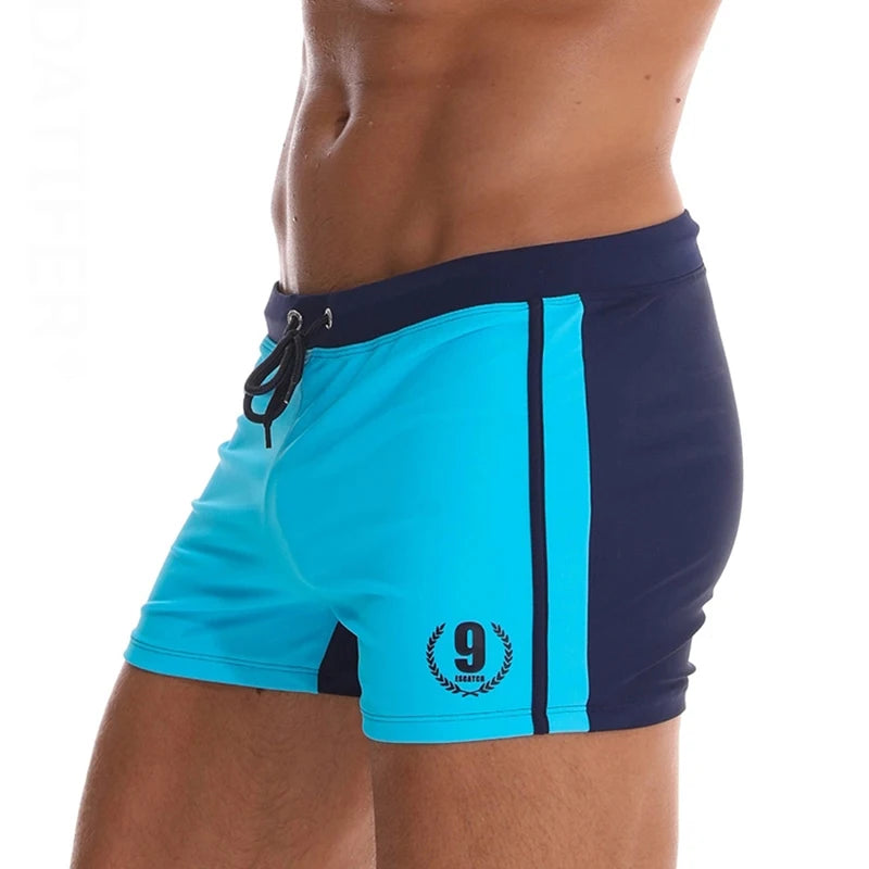 Hot Swimwear Mens Breathable Swimsuits Man Swim Trunks Boxer Briefs