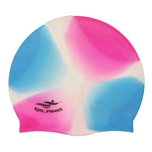 Waterproof Silicone Swim Caps Women Men High Elastic Flexible Protect