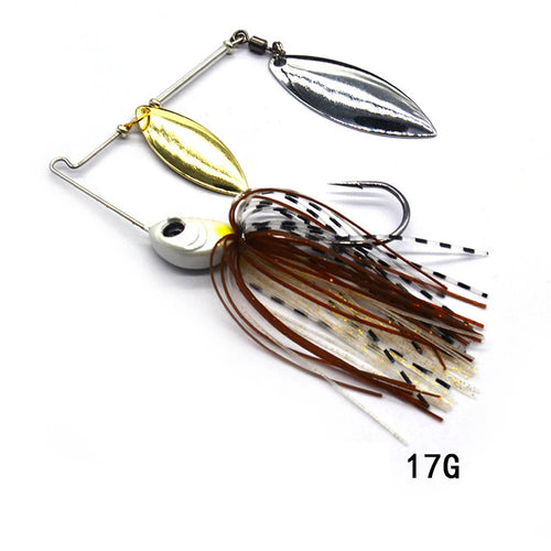 1pcs Fishing Lure 12/17g Wobblers Lures Spinners Spoon Bait For Pike