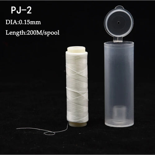 1pc PJ1/2/3/4/5/7 High Tensile Polyester Bait Elastic Thread Spool Sea