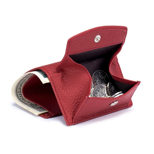 Women's Genuine Leather Mini Wallet | Women's Cowhide Leather Wallet -