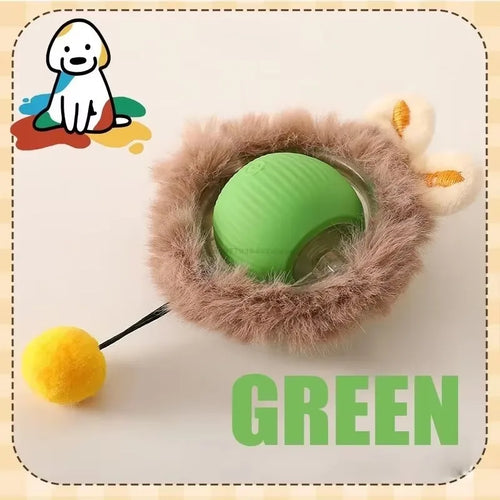 Cat Interactive Ball Training Self-moving Kitten Electric Cat Ball
