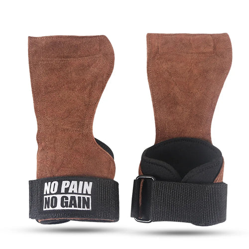 Gym Grips For Men Women Cowhide Palm Guards Weightlifting Fitness