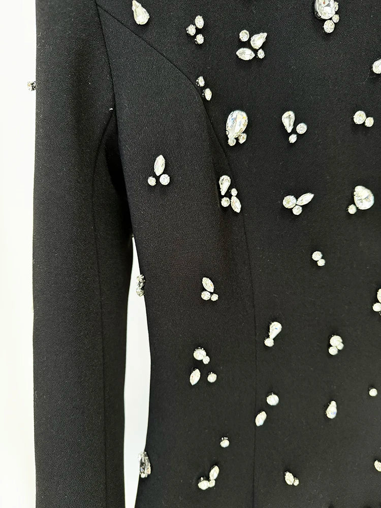 TOP QUALITY Newest 2025 Designer Fashion Women's Rhinestone Diamonds