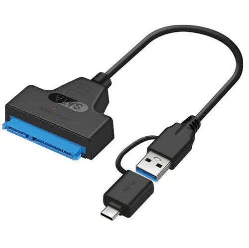 SATA to USB 3.0/2.0/Type-C Cable Up to 6 Gbps for 2.5 Inch External