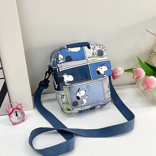 Snoopy Crossbody Bags for Ladies Kawaii Purses Phone Case Peanuts