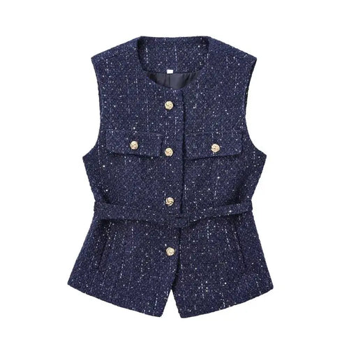 Vests Jackets Autumn Women's 2025 New Chic Simple Slim Women's Jackets