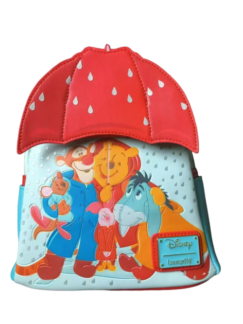 Dumbo Figuraler Dumbo Mini Rucksack  Winnie The Pooh Regnerischer Tag