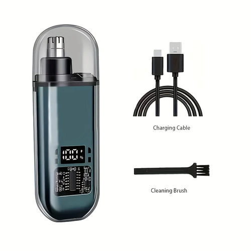 Suitable for men, USB charging nose and ear hair trimmer portable