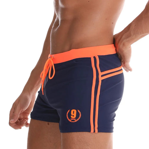 Hot Swimwear Mens Breathable Swimsuits Man Swim Trunks Boxer Briefs