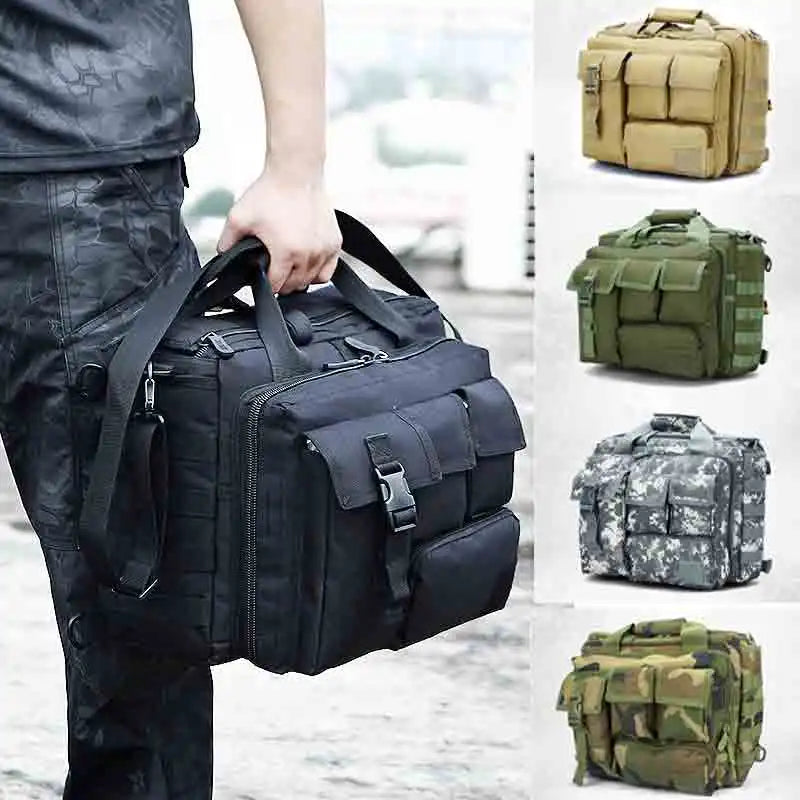 New  Backpack Tactical Molle Nylon Messenger Shoulder Bag Laptop