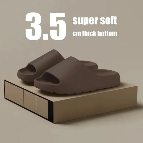 Hot Coconut Slippers Cloud Thick-soled Sandals Summer Fashion Soft
