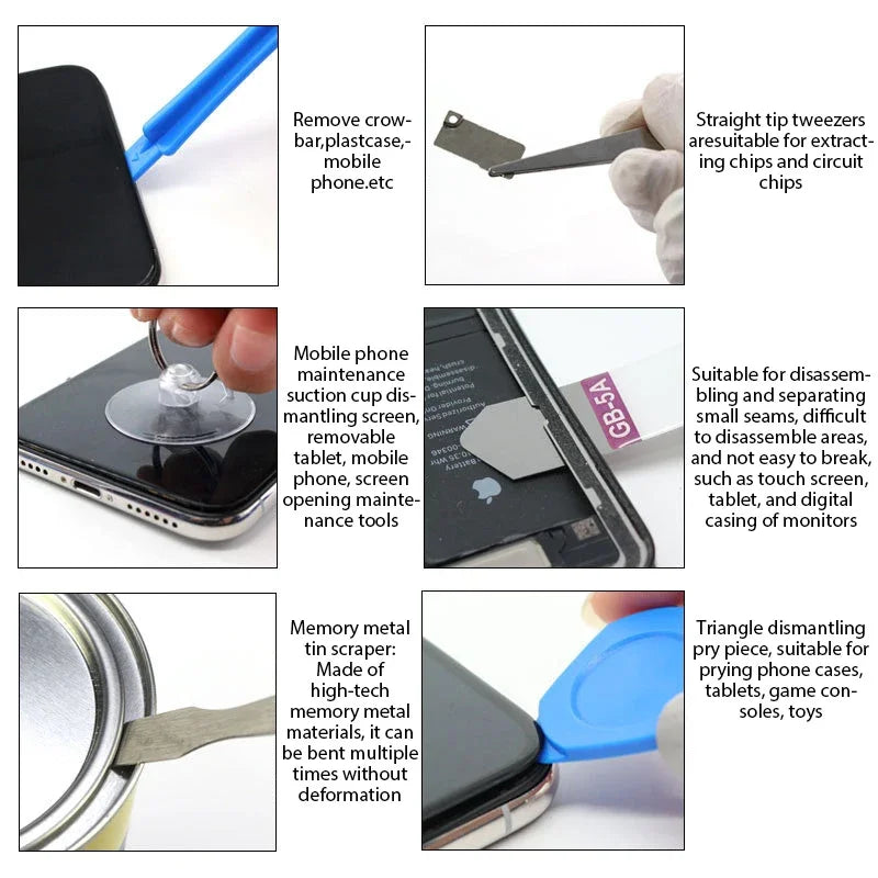 22 in 1 Mobile Phone Repair Tools Disassemble Repair Kit for iPhone