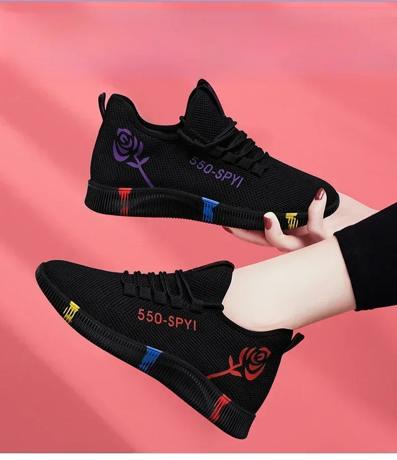 2025 Spring/Summer New Korean Casual Shoes, Breathable Cloth Shoes,