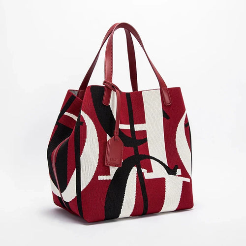 Handmade Large Capacity Women's Shoulder Bag Ladies Handbag Fashion