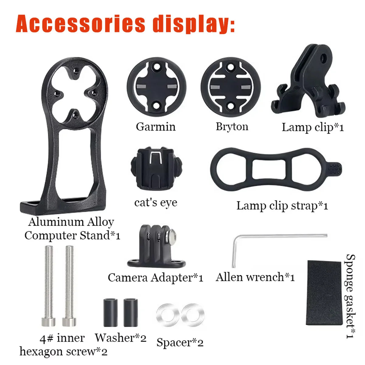 1PC Bicycle External Bracket Set Bicycle Aluminum Alloy Highway