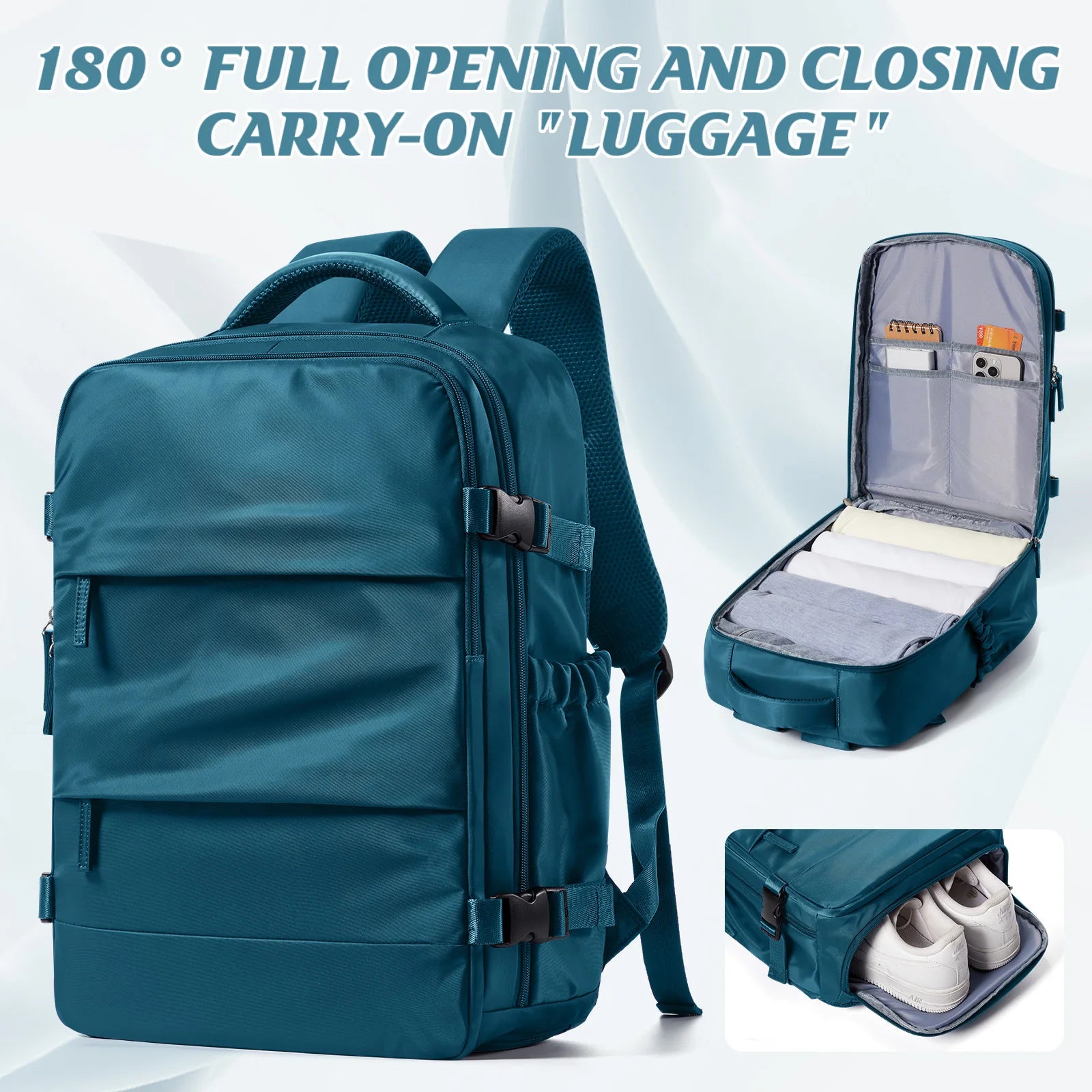 Waterproof Backpacks Travel Backpack Airplane Cabin 45x36x20 Easyjet