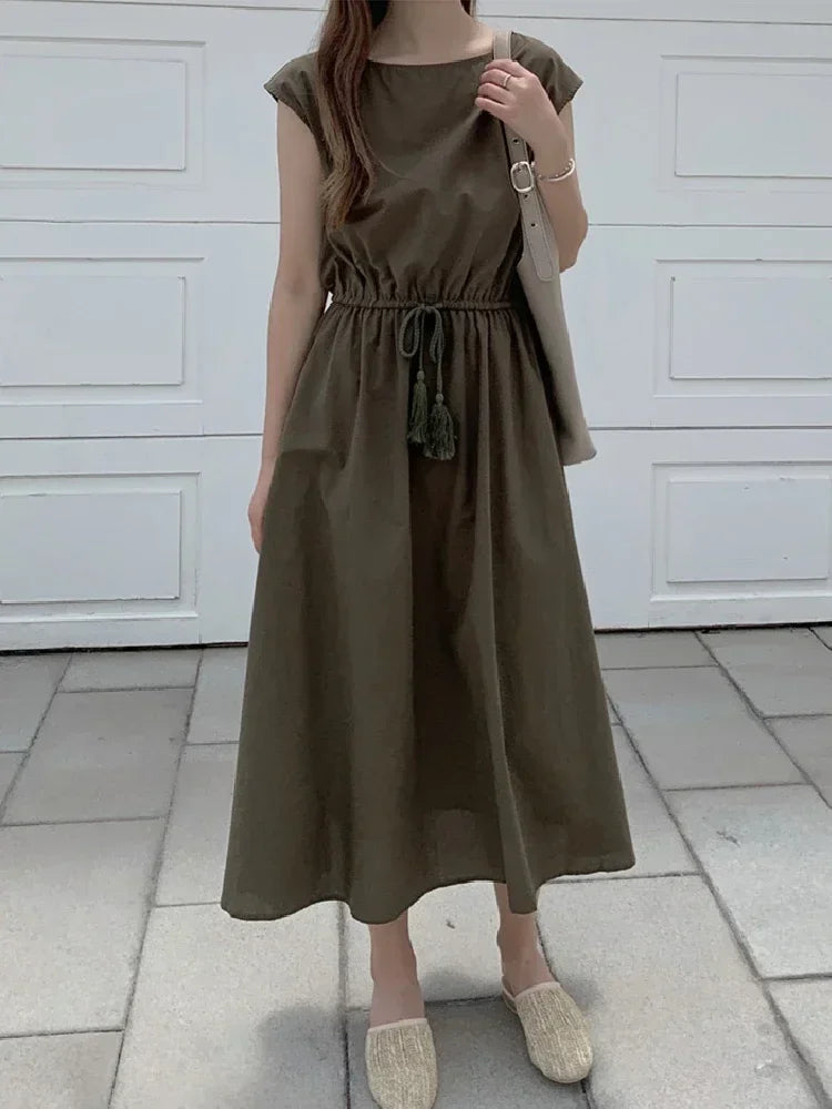 10 colors S-2XL Summer Women Dress Maxi Evening Female Vintage Dress