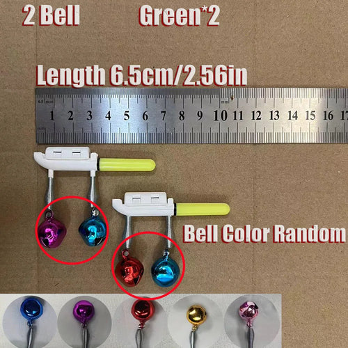 2 Pcs/Set Electronic Fishing Light Rods Led Bells Light Rods Bite