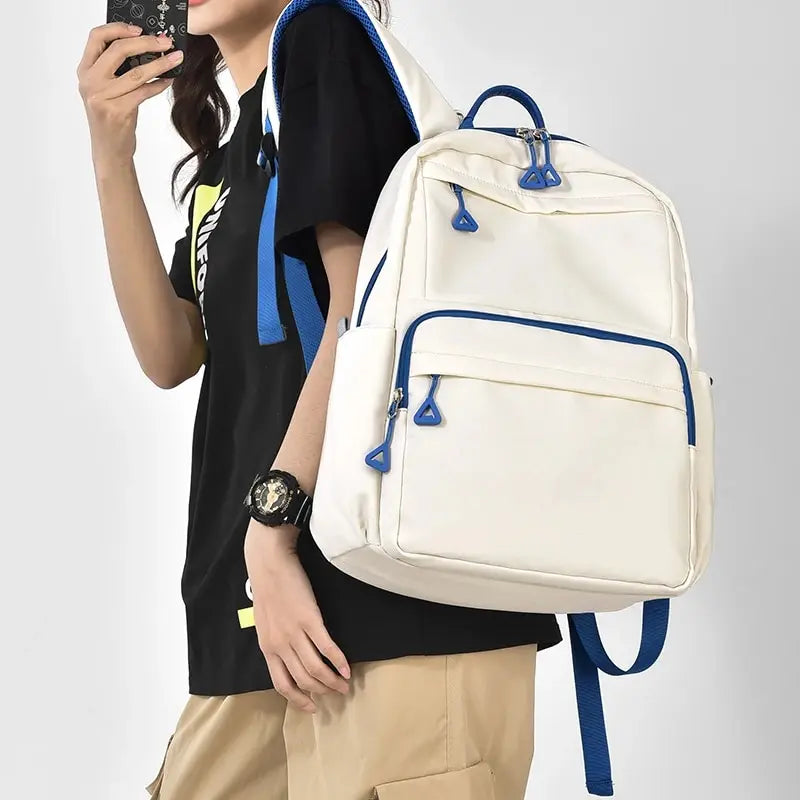 A New 14-inch Casual Simple Student Backpack Large Capacity Children's