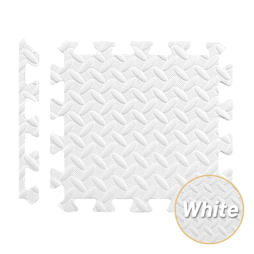 4~20Pcs Puzzle Fitness Mat, Eva Interlocking Foam Floor Tiles for Home