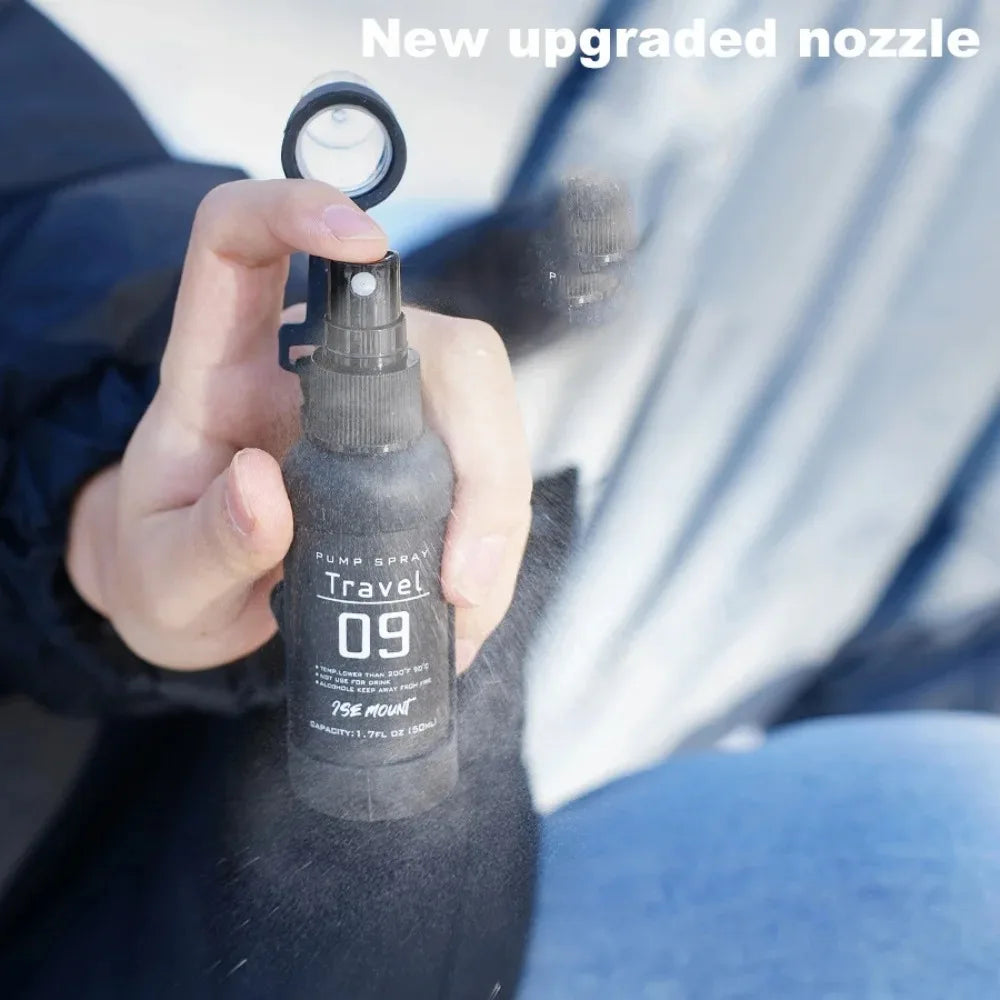 1PC Outdoor Camping Trip Spray Bottle Alcohol Dispenser Bottle