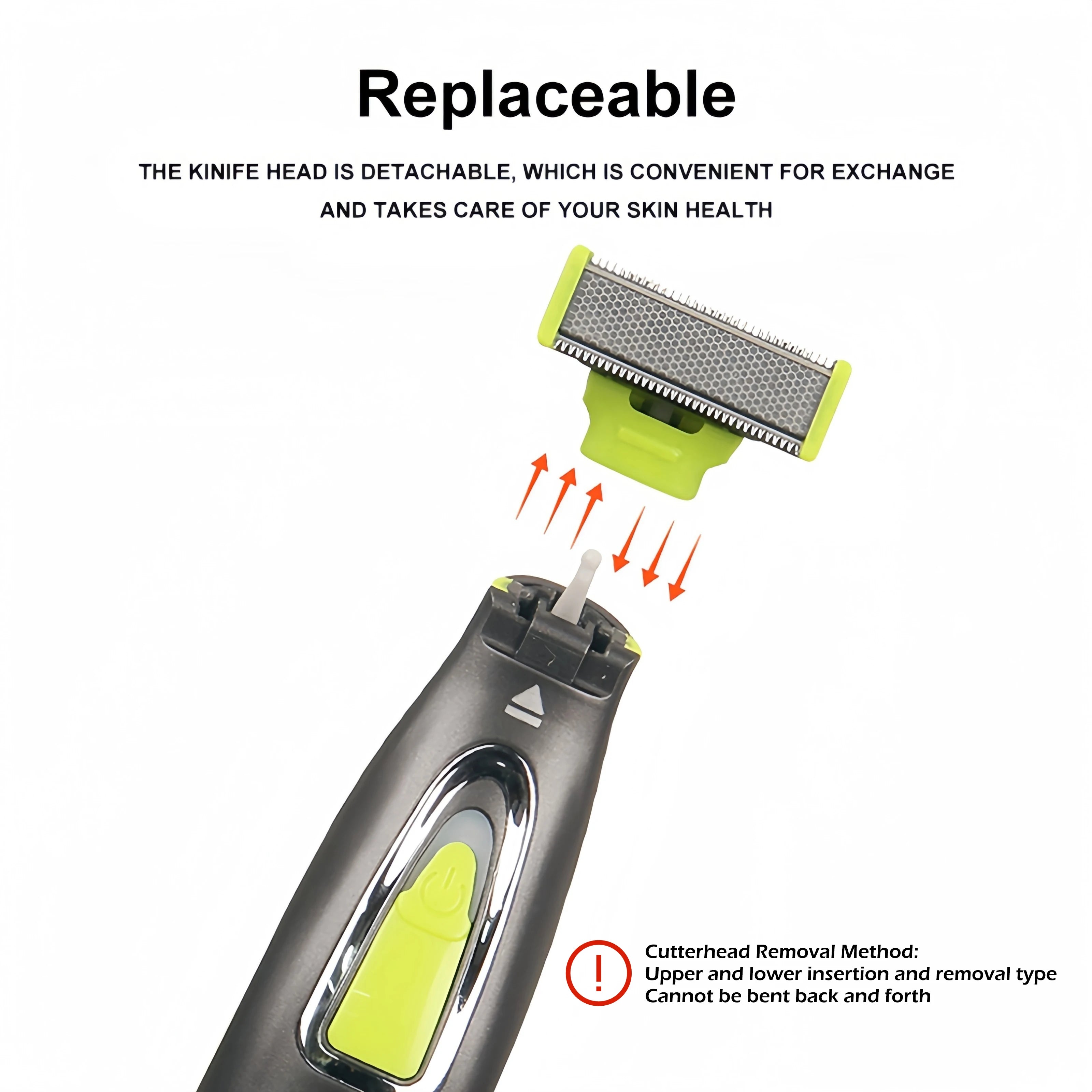 MLG Electric Shaver For Men and Women Portable Full Body Trimmer USB T