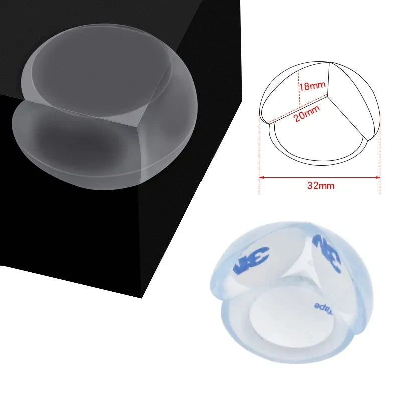 4Pcs/8Pcs/12Pcs Child Baby Safety Silicone Protector Table Corner Edge