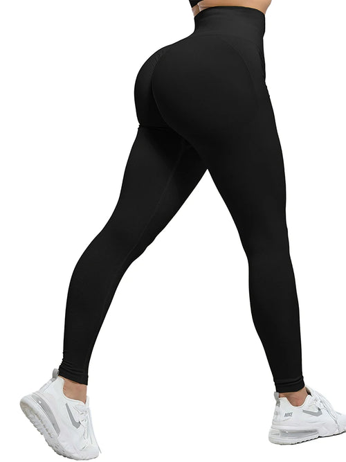 High Waist Fitness Leggings Women  Bubble Butt Legging Push Up