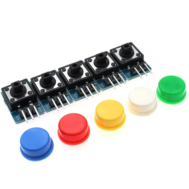 5pcs 12X12MM Big Key Module Big Button Module Light Touch Switch