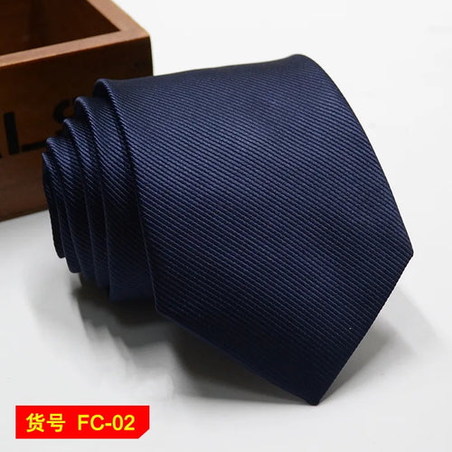 67 Styles Men's Ties Solid Color Stripe Flower Floral 7-8cm Jacquard