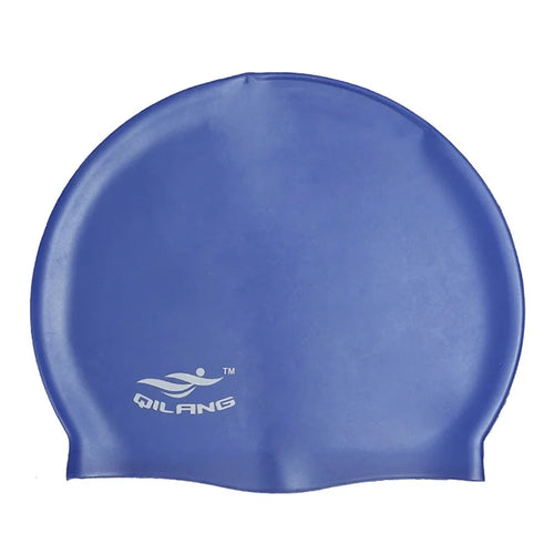Waterproof Silicone Swim Caps Women Men High Elastic Flexible Protect