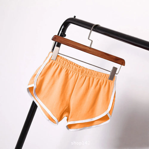 Women's Cotton Shorts Vintage Dolphin Short Pants Sexy Lounge Workout