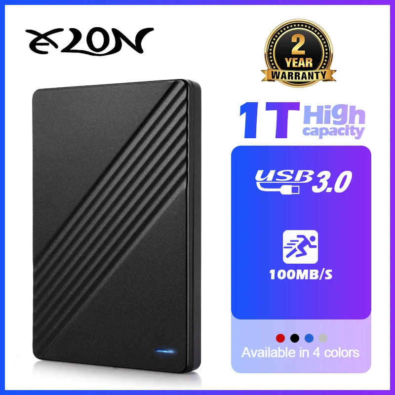Portable External HD 1TB External Hard Drive HDD 500GB 250GB Memory