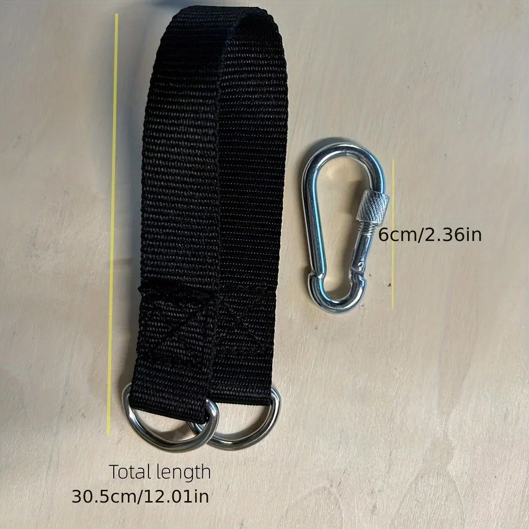 1/2pcs Durable Hanging Belt Hammock Swing Hanging Belt and Steel Alloy
