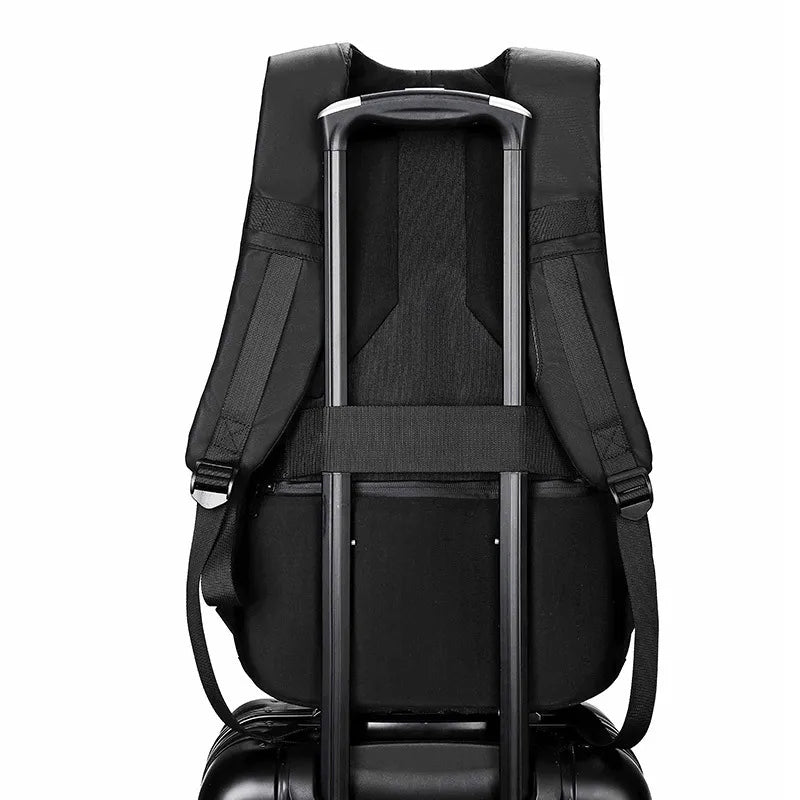 LED Display backpack Business travel 15.6 Inch Laptop Backpack Men DIY