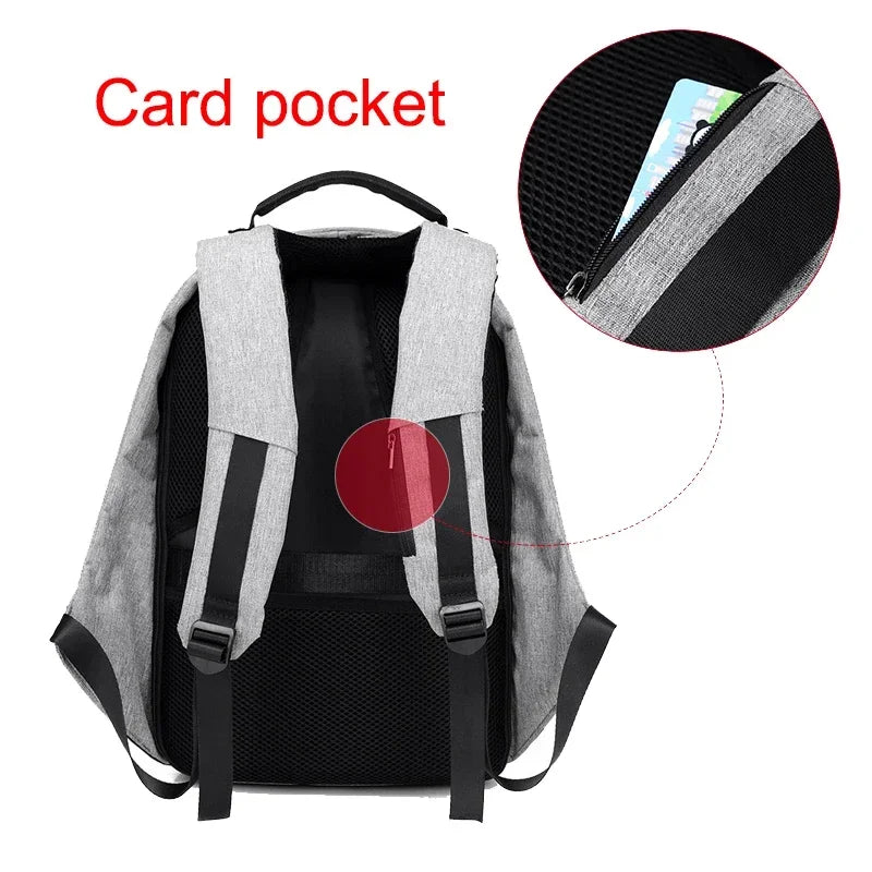 Anti-theft Backpack Bag 15.6 Inch Laptop Men Mochila Male Waterproof