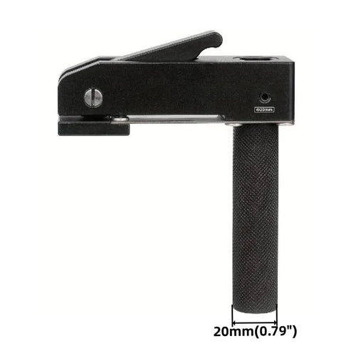 Workbench Dog Holes Quick Acting Hold Down Clamp,19/20MM Aluminum