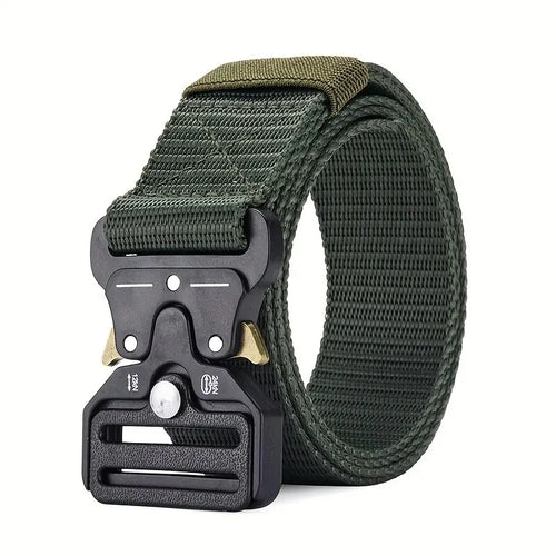 Men's Belt Outdoor Multi Function Compass Belt High Quality Canvas For