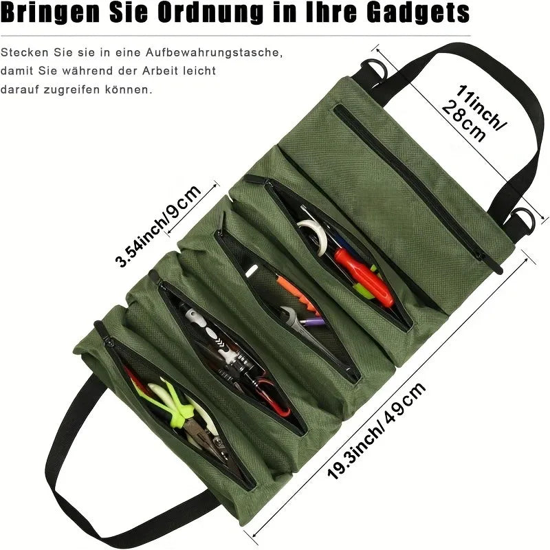 Tool Kit, Heavy-Duty Organizer for Both Men And Women, Portable